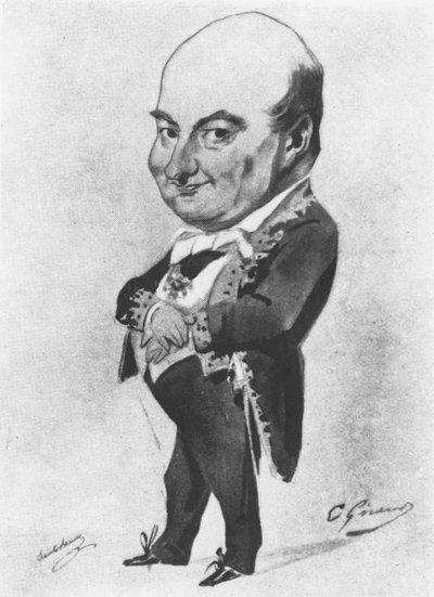 Charles Augustin Sainte-Beuve by Pierre François Eugène Giraud